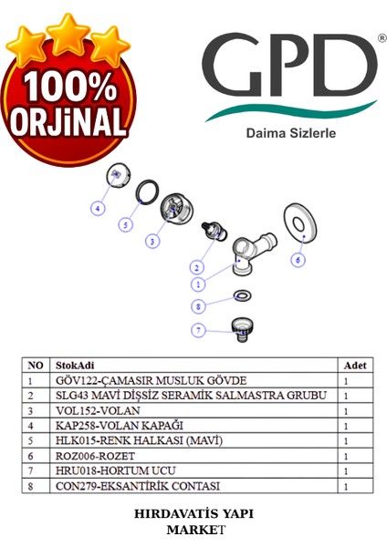 CMS30 Çamaşır Musluk indirimleri