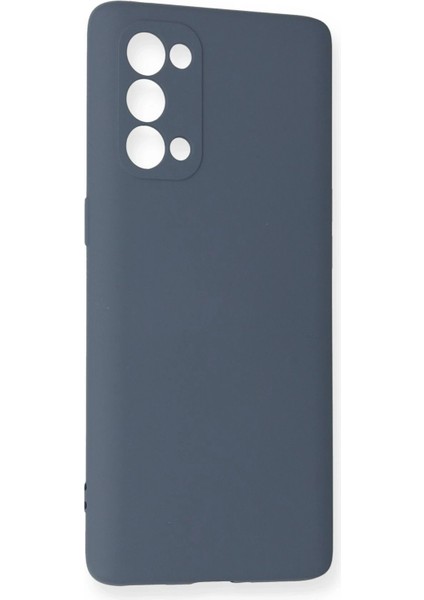 Oppo Reno 5 Pro Kılıf Nano Içi Kadife Silikon - Gri - TOA2710-6165 fiyatları