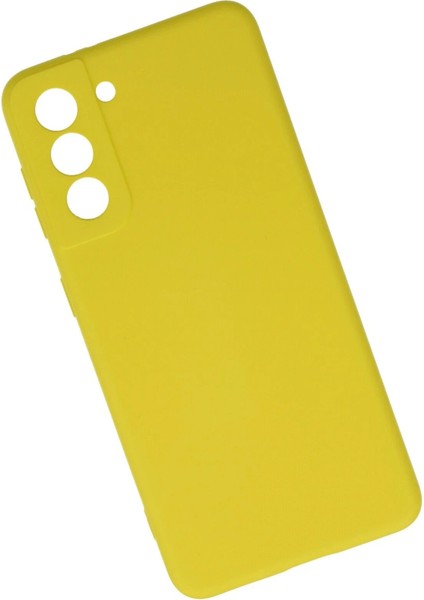 Samsung Galaxy S21 Kılıf Nano Içi Kadife Silikon - Sarı - TOA6159-7437 fiyatları