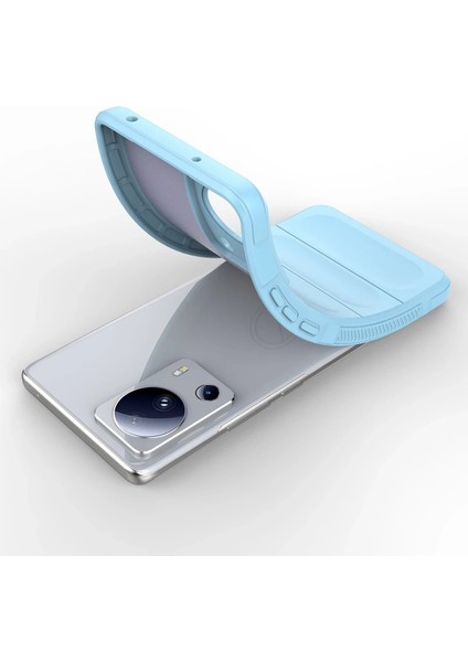 Xiaomi Mi 13 Lite Kılıf Optimum Silikon - Sky Blue - TOA2073-1245 fırsatları