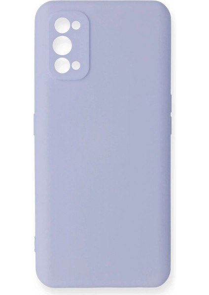 Realme 7 Pro Kılıf Nano Içi Kadife Silikon - Lila - TOA3283-4377