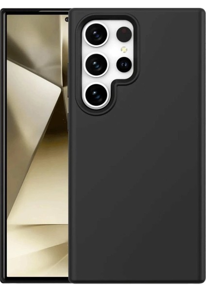 Samsung Galaxy S24 Ultra Kılıf First Silikon - Siyah - TOA3954-3731