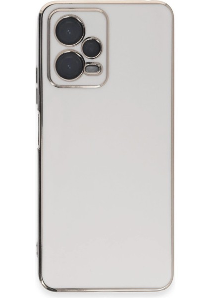 Xiaomi Redmi Note 12 Pro 5g Kılıf Volet Silikon - Beyaz - TOA4128-2038