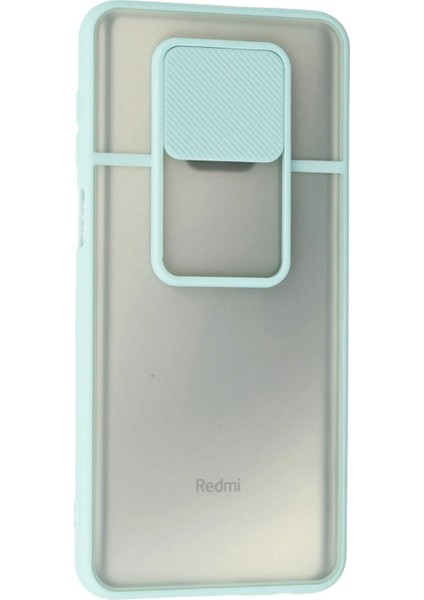 Xiaomi Redmi Note 9 Pro Kılıf Palm Buzlu Kamera Sürgülü Silikon - Turkuaz - TOA7404-9305 modelleri