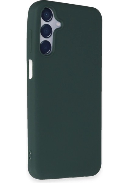 Samsung Galaxy M15 Kılıf First Silikon - Koyu Yeşil - TOA3434-4626