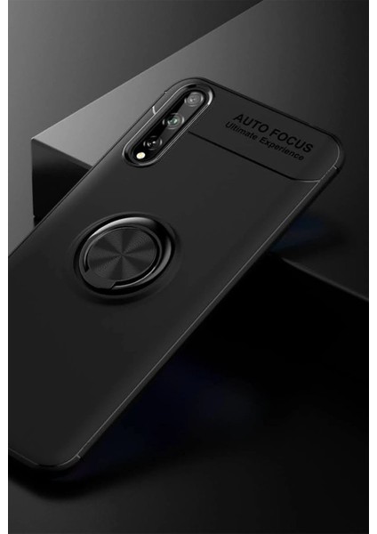 Huawei P Smart S Kılıf Range Yüzüklü Silikon - Siyah - TOA4149-6287 fiyatları