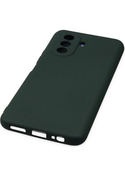 Huawei Nova Y70 Kılıf Nano Içi Kadife Silikon - Koyu Yeşil - TOA3040-5937 fırsatları