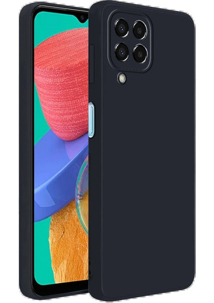 Samsung Galaxy M33 Kılıf First Silikon - Siyah - TOA5146-9824