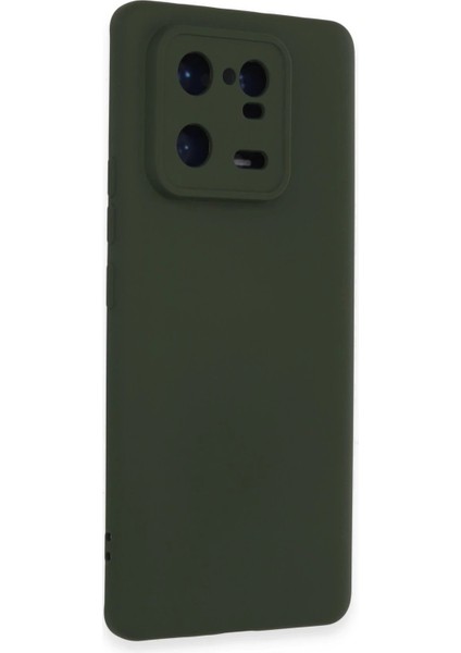 Xiaomi Mi 13 Pro Kılıf Nano Içi Kadife Silikon - Koyu Yeşil - TOA7859-6177 fiyatları