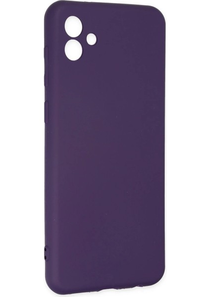 Samsung Galaxy A04 Kılıf First Silikon - Mor - TOA2913-7463 modelleri