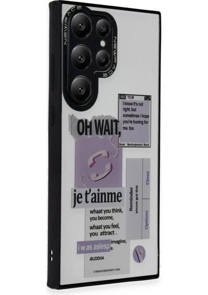 Samsung Galaxy S24 Ultra Kılıf Mirror Desenli Kapak - Mirror - 4 - TOA2934-2895