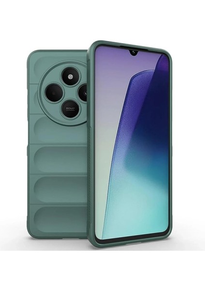 Xiaomi Redmi 14C Kılıf Optimum Silikon - Koyu Yeşil - TOA8697-7548