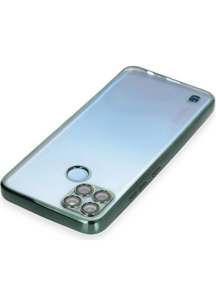 Realme C25Y Kılıf Lensli Silikon - Yeşil - TOA3675-5982 modelleri