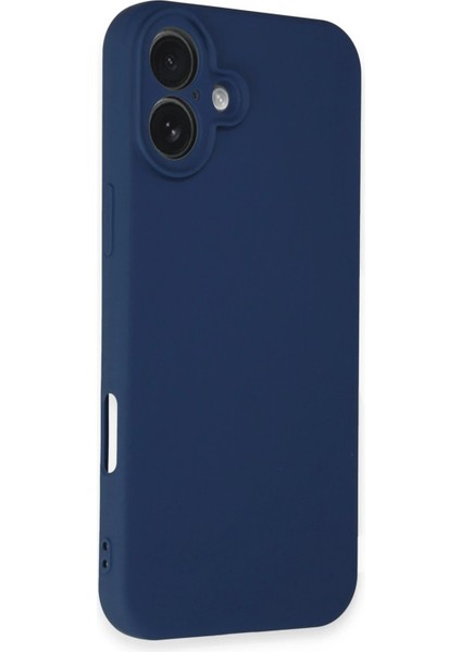 iPhone 16 Plus Kılıf Nano Içi Kadife Silikon - Lacivert - TOA1938-9782 fiyatları