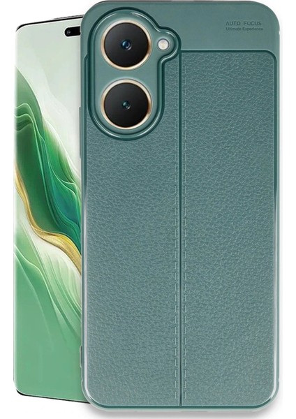 Vivo Y18 Kılıf Auto Focus Kapak - Koyu Yeşil - TOA6573-5750