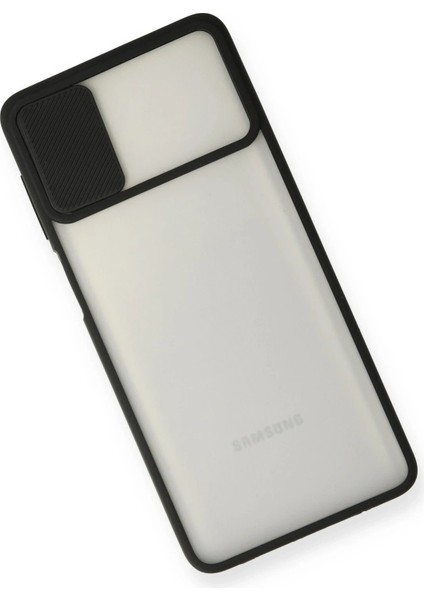 Samsung Galaxy M51 Kılıf Palm Buzlu Kamera Sürgülü Silikon - Siyah - TOA3733-9343 modelleri