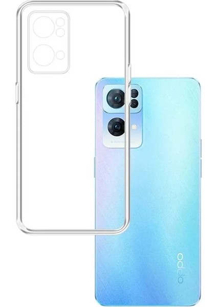 Oppo Reno 7 Lite Kılıf Lüx Şeffaf Silikon - TOA8073-2295