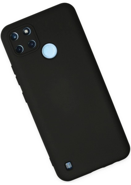 Realme C25Y Kılıf Nano Içi Kadife Silikon - Siyah - TOA7297-2586 fiyatları