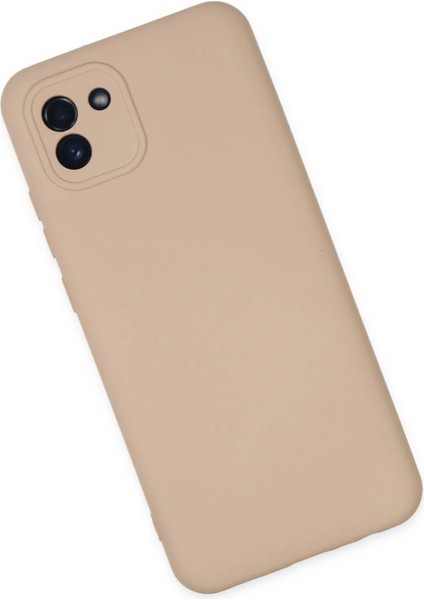 Samsung Galaxy A03 Kılıf Nano Içi Kadife Silikon - Pudra - TOA4276-3729 modelleri