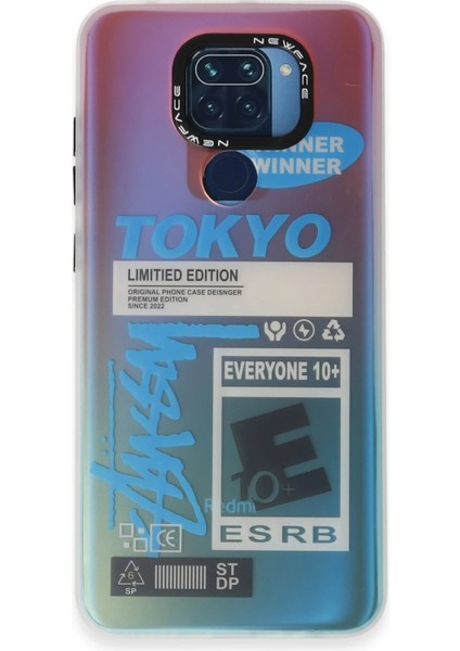 Xiaomi Redmi Note 9 Kılıf Estoril Desenli Kapak - Estoril - 1 - TOA1776-5678