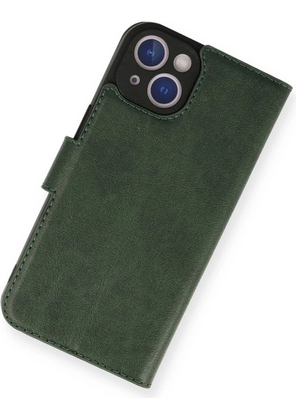 iPhone 14 Kılıf Trend S Plus Kapaklı Kılıf - Yeşil - TOA6126-1893 fiyatları