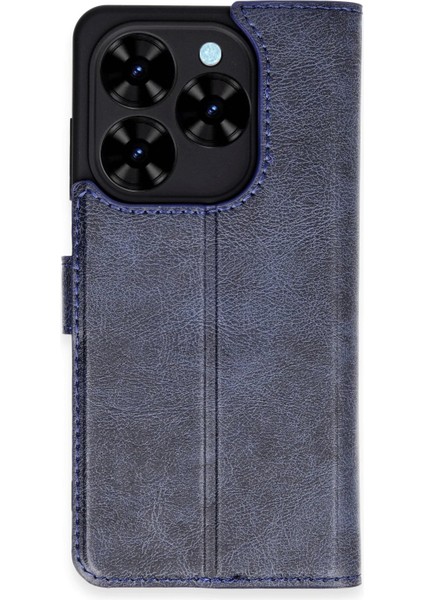 Tecno Spark Go 2024 Kılıf Trend S Plus Kapaklı Kılıf - Lacivert - TOA4598-2505