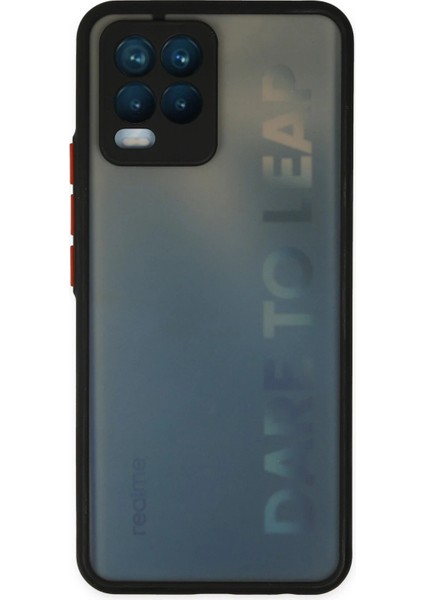 Realme 8 Kılıf Montreal Silikon Kapak - Siyah - TOA3567-7697