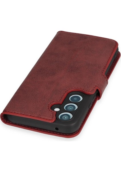 Samsung Galaxy A54 5g Kılıf Trend S Plus Kapaklı Kılıf - Kırmızı - TOA1479-4218 modelleri