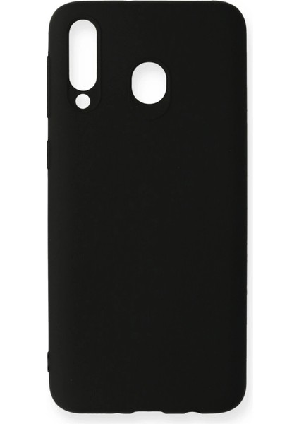 Samsung Galaxy M30 Kılıf First Silikon - Siyah - TOA3384-8659