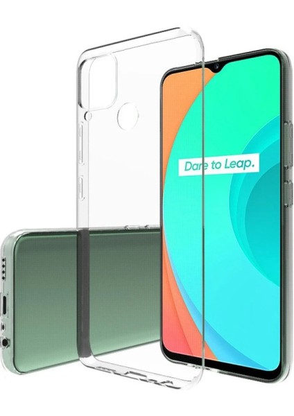 Realme C15 Kılıf Lüx Şeffaf Silikon - TOA3683-2098