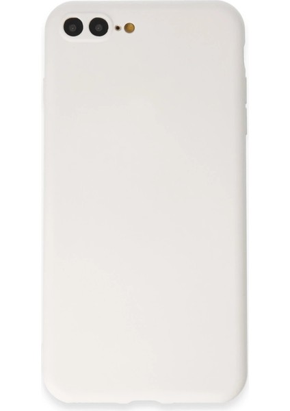 iPhone 7 Plus Kılıf First Silikon - Beyaz - TOA5093-4775
