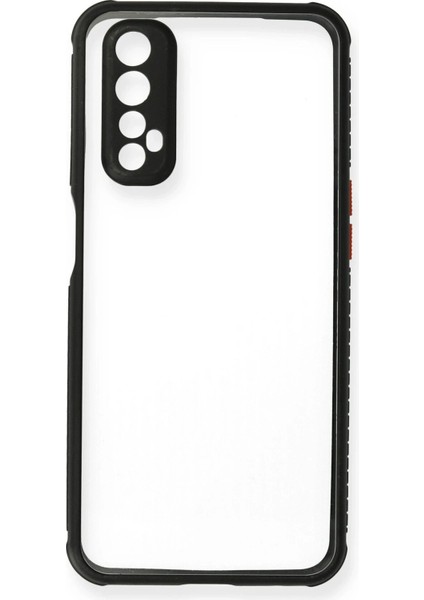 Realme 7 Kılıf Miami Şeffaf Silikon - Siyah - TOA8442-6169 fiyatları