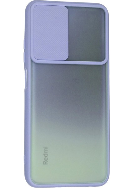Xiaomi Redmi Note 10 Kılıf Palm Buzlu Kamera Sürgülü Silikon - Lila - TOA7345-9485 modelleri