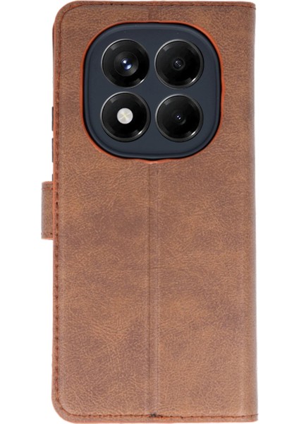 Xiaomi Redmi Note 14 Pro 5g Kılıf Trend S Plus Kapaklı Kılıf - Taba - TOA7512-5852