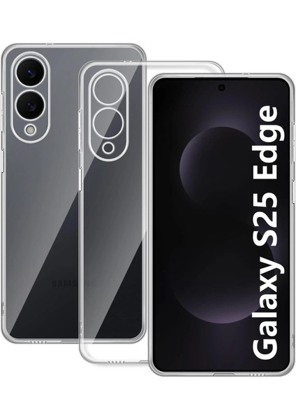 Samsung Galaxy S25 Edge Kılıf Lüx Şeffaf Silikon - TOA5292-5062 fiyatları