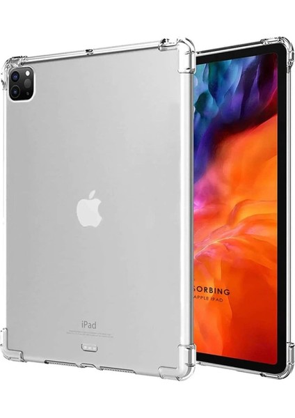 iPad Pro 11 (2018) Kılıf Anti Şeffaf Tablet Silikon - Şeffaf - TOA7257-2916