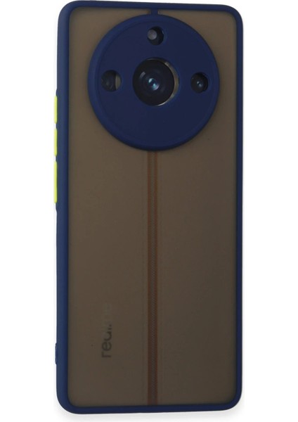 Realme 11 Pro Kılıf Montreal Silikon Kapak - Lacivert - TOA5187-6430