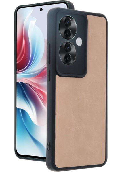 Oppo Reno 11F Kılıf Aras Deri Kapak - Pudra - TOA9105-2230 modelleri