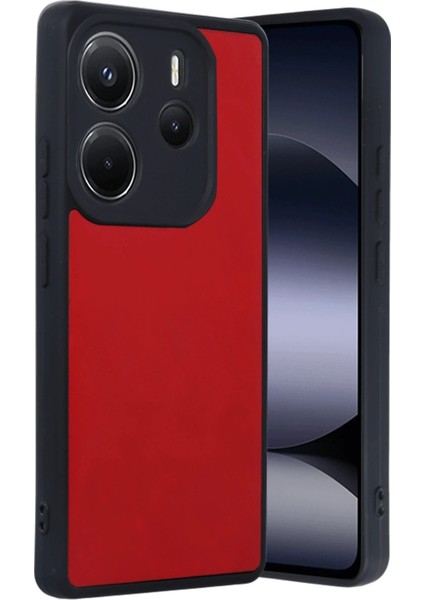 Xiaomi Redmi Note 14 4g Kılıf Aras Deri Kapak - Kırmızı - TOA3953-4474 indirimleri