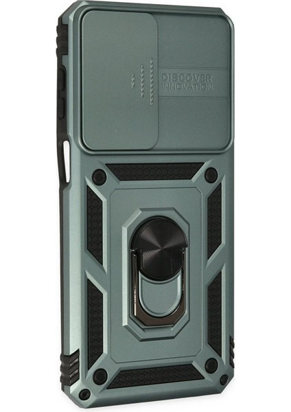 Samsung Galaxy M33 Kılıf Pars Lens Yüzüklü Silikon - Yeşil - TOA1273-8690 fiyatları