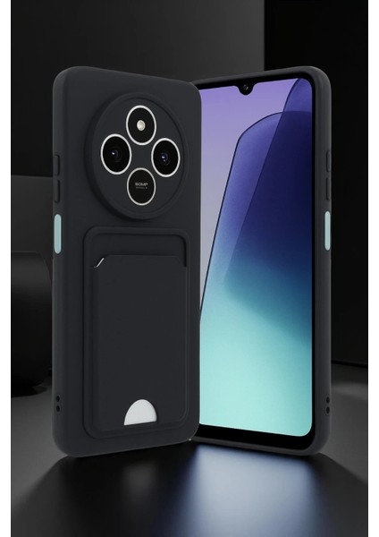Xiaomi Redmi 14C Kelvin Kartvizitli Silikon - Siyah - TOA1317-7896