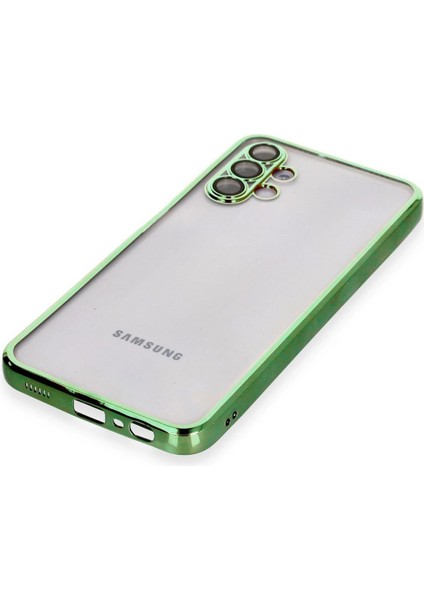Samsung Galaxy A04S Kılıf Lensli Silikon - Yeşil - TOA9536-6857 fırsatları
