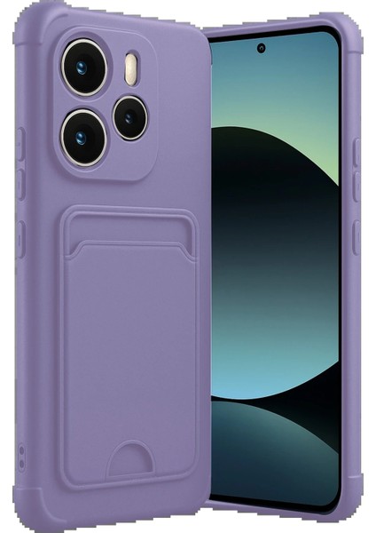 Xiaomi Redmi Note 14 4g Kelvin Kartvizitli Silikon - Lila - TOA6914-3688