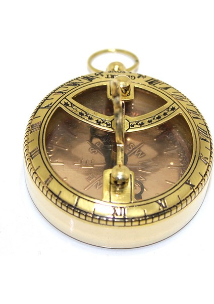 Pirinç Güneş Saati ve Pusula Modeli