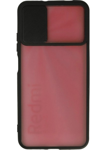 Xiaomi Redmi 9t Kılıf Palm Buzlu Kamera Sürgülü Silikon - Siyah - TOA1905-9721 modelleri