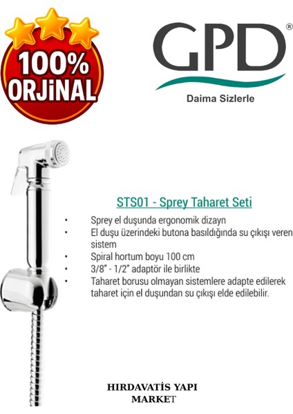 STS01 Sprey Taharet Seti fırsatları