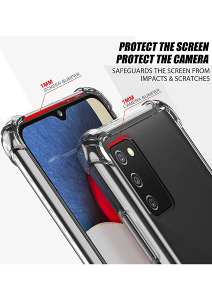 Samsung Galaxy A02S Kılıf Olex Tpu Silikon Arbkd modelleri