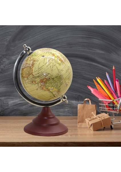 Dünya Küre Stantlı Dekoratif Döner World Globe SL339-A 26CM fiyatları