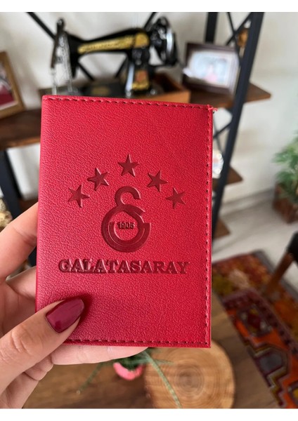 Gs Takım Efe Deri Dikişli Oto Ruhsat Kılıfı Kabı Araç Ruhsat Koruyucu Ruhsatlık.