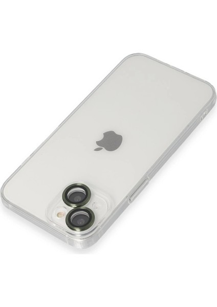 iPhone 14 Kılıf Luko Lens Silikon - Yeşil - TOA8178-8075 modelleri